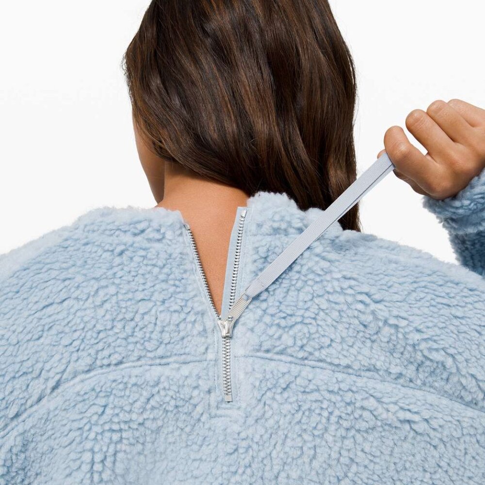 [SOLD] Lululemon Wool Whenever Crew Chambray 12 - Picture 2 of 11